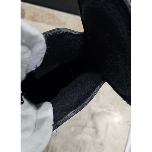 CCM Ribcor 8XT Hockey Skates Black Silver Green Youth Size 6 - Picture 6 of 10